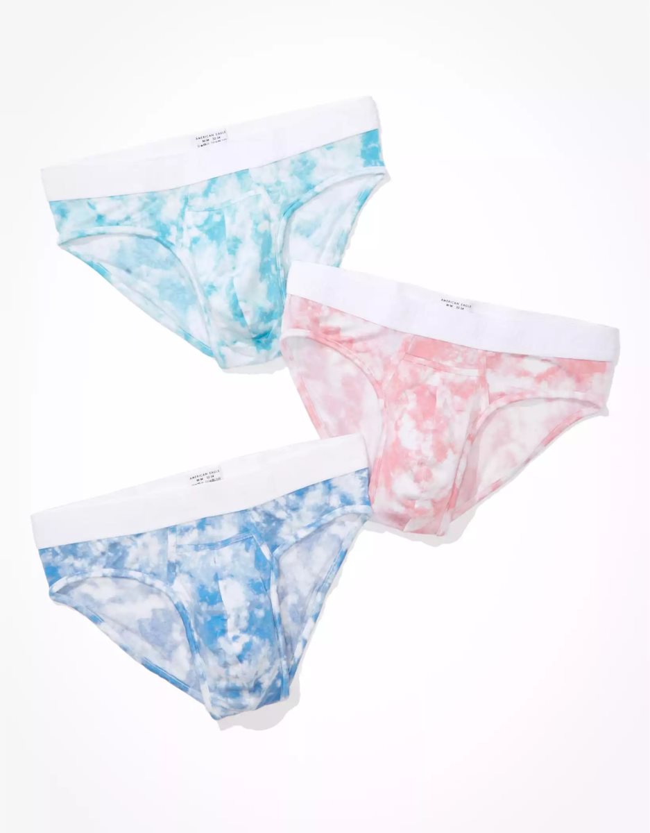 Slips American Eagle AE Pride Ultra Soft Brief 3-Pack Multicolore Homme | SDI-69995427